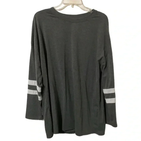 Women’s Dark Grey Pull Over Tee Shirt. Size XL - Picture 2 of 3